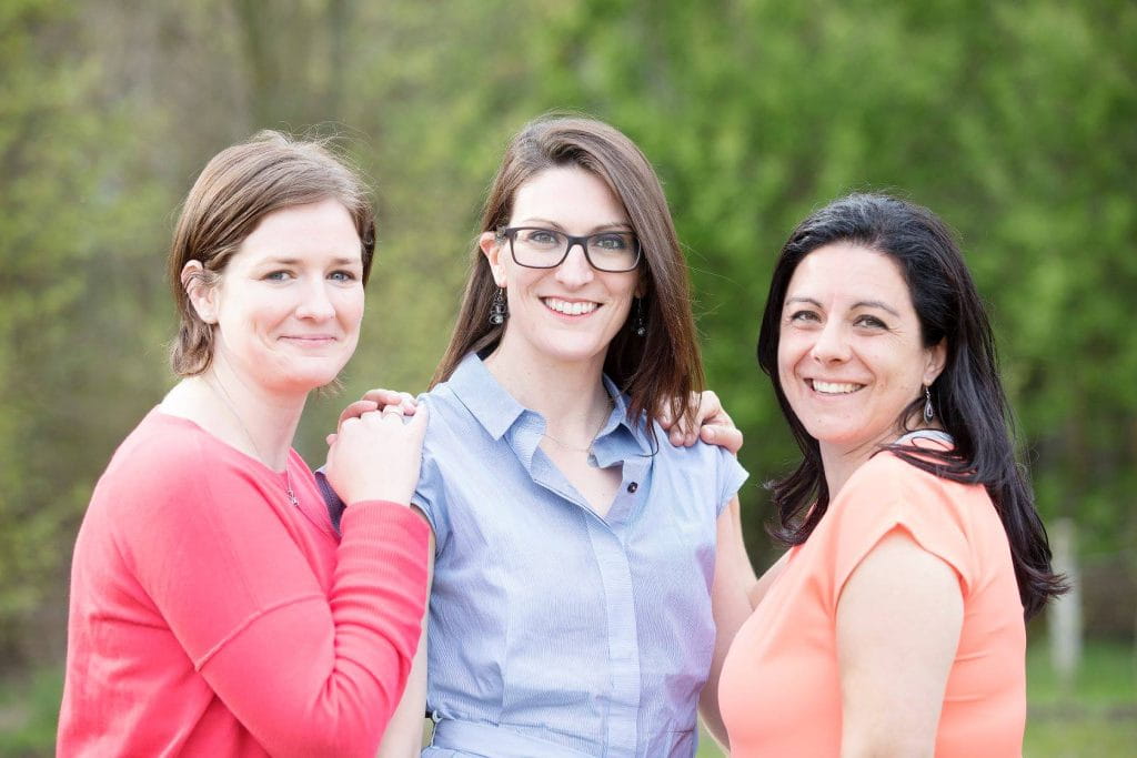 Sharon et Anneleen d'Au-delà Des Nuages Fonds DELA